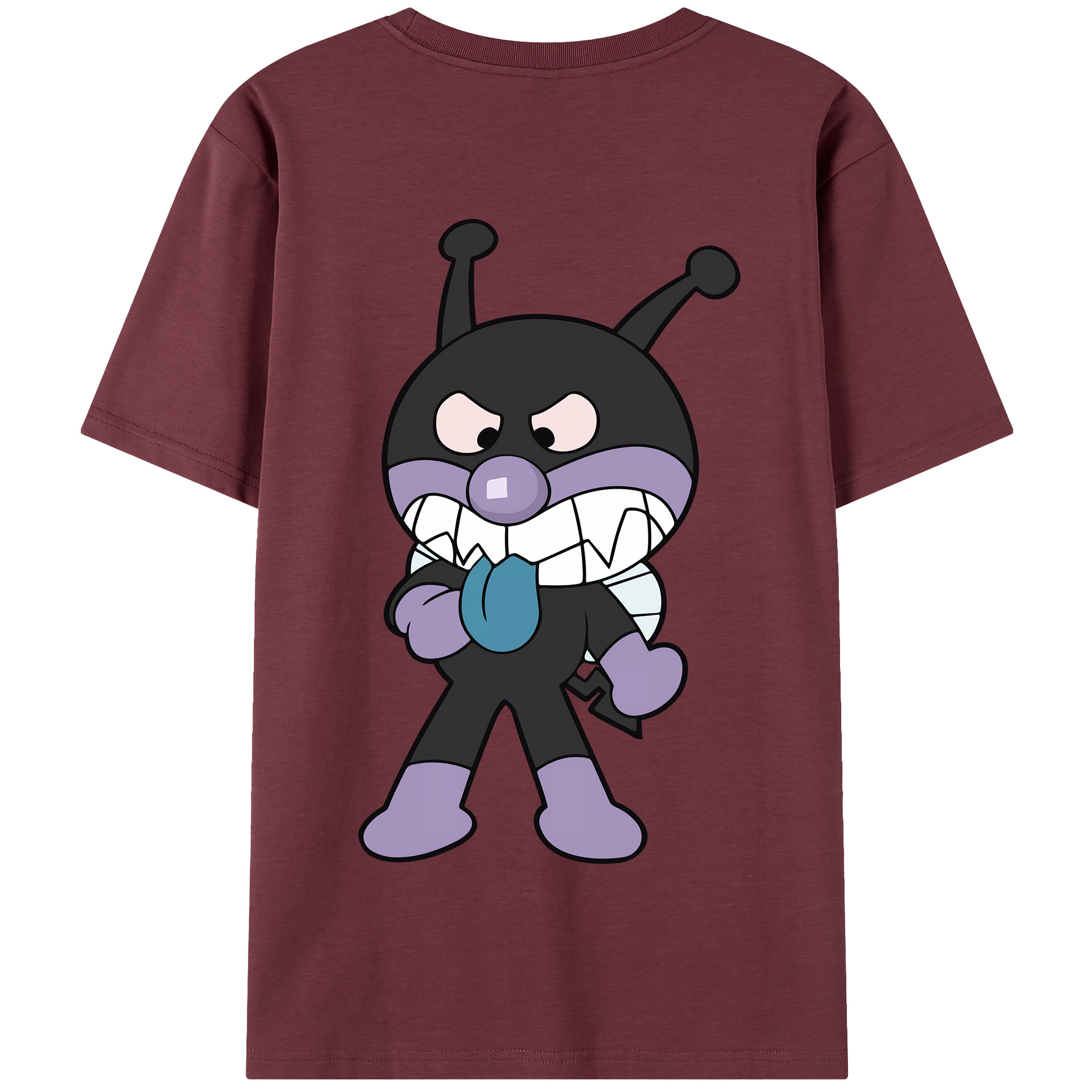 （画像用） アンパンマン Anpanman 綿100％半袖Tシャツ（背面プリント）